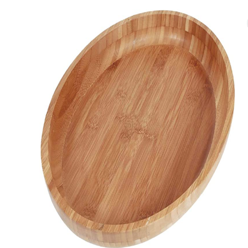 Gamela Oval Bamboo 41 cm X 27 cm Mor